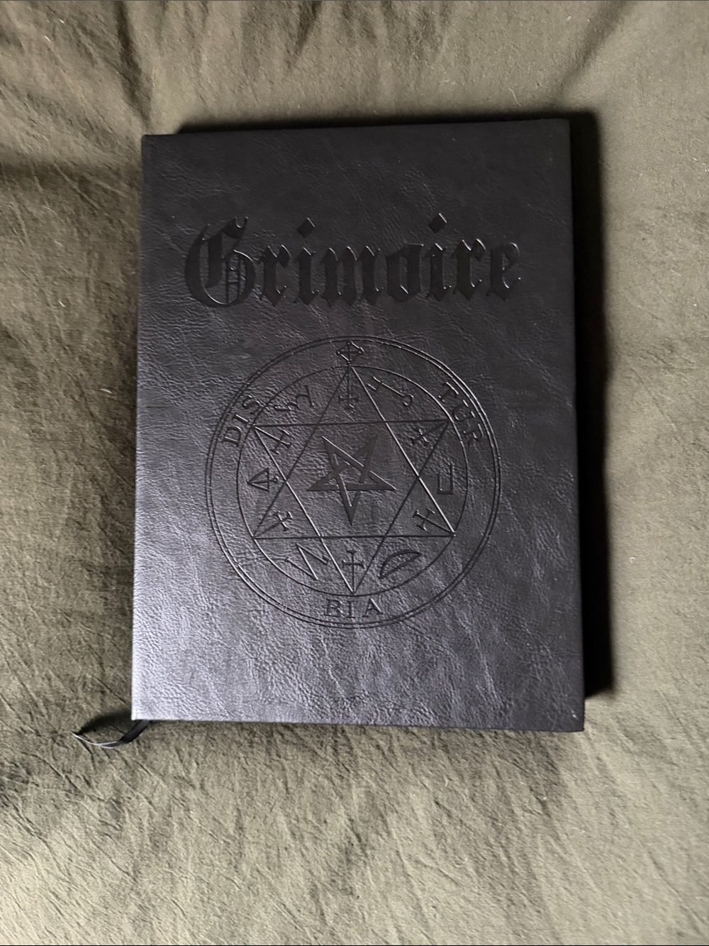 NWOT DISTURBIA Grimoire Notebook